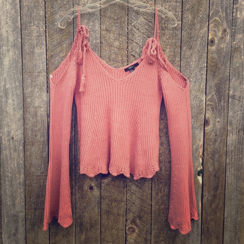 Pink hippie flowy forever 21 summer shirt